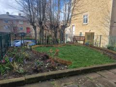 Memorlal garden at Phoenix house