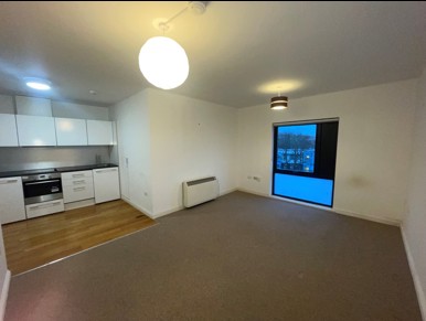 Kitchen-lounge open plan room