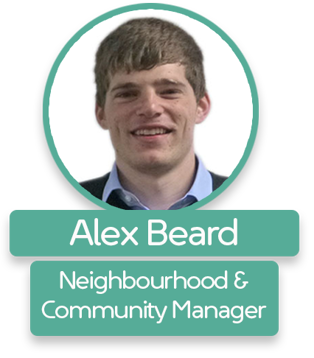 Alex Beard - neighbourhoods and communities managers