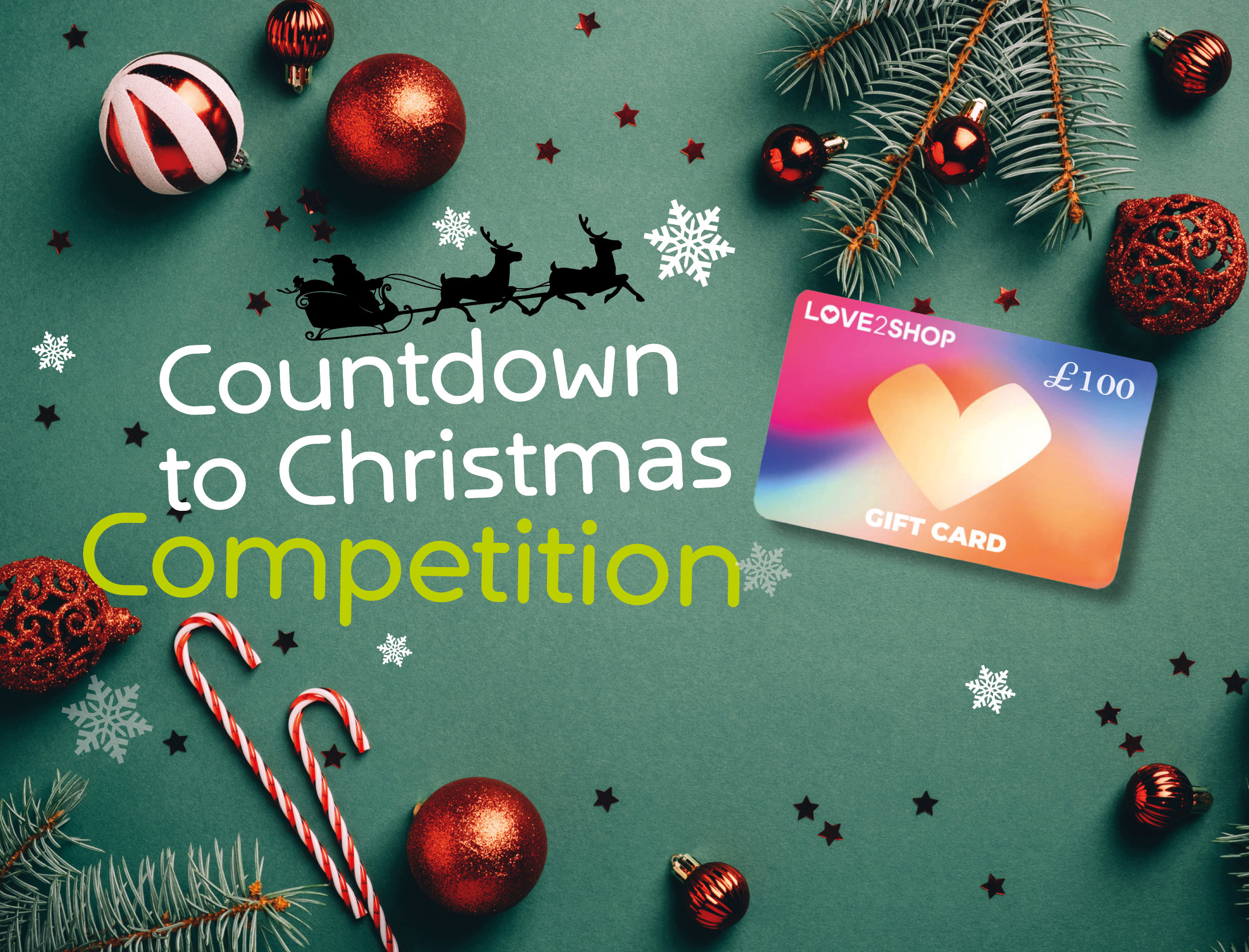 Countdown to Christmas - could you be a £100 winner?