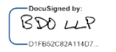 Signature of BDO LLP