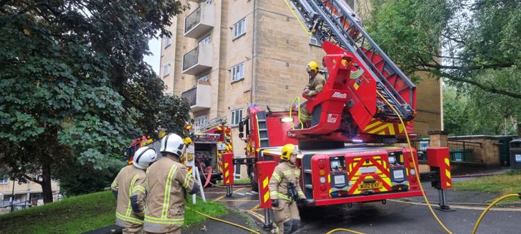 fire ladder test Berkeley House