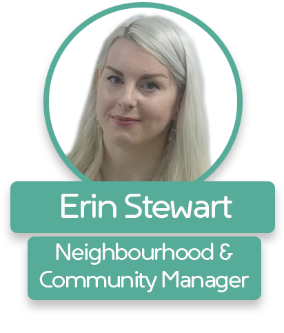 Erin Stewart - neighbourhood and community manager